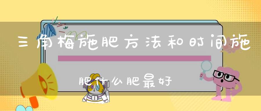 三角梅施肥方法和时间施肥什么肥最好