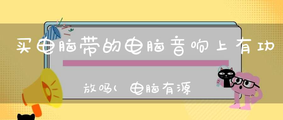 买电脑带的电脑音响上有功放吗(电脑有源音箱接功放好吗)