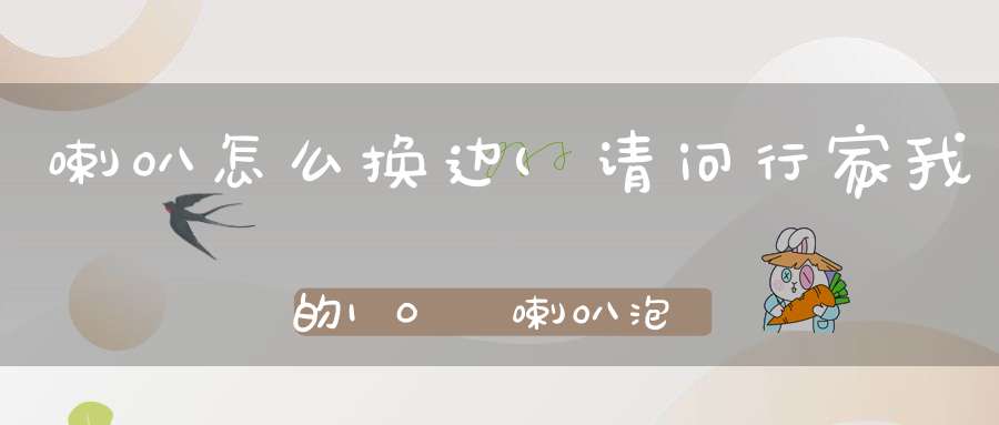 喇叭怎么换边(请问行家我的10吋喇叭泡沫边烂了换个橡皮边的行不行)