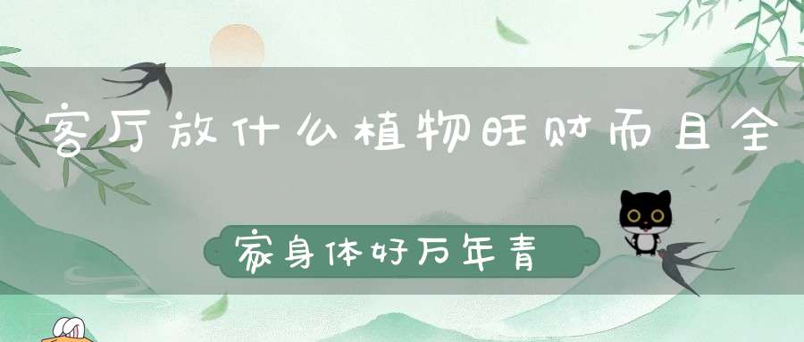 客厅放什么植物旺财而且全家身体好万年青向外纳气接福！