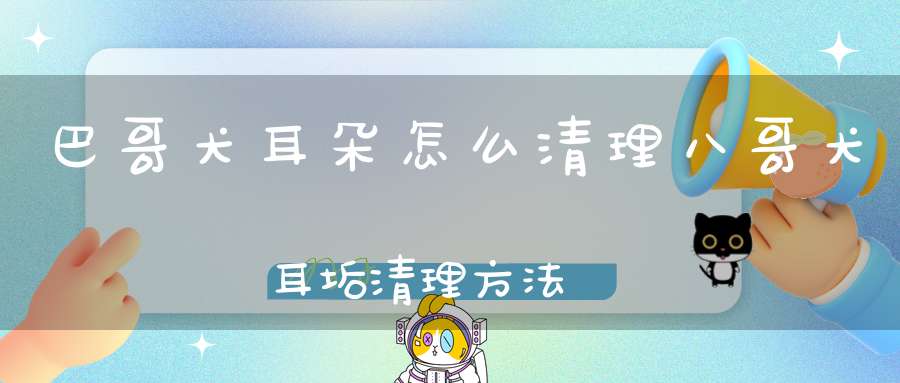 巴哥犬耳朵怎么清理八哥犬耳垢清理方法
