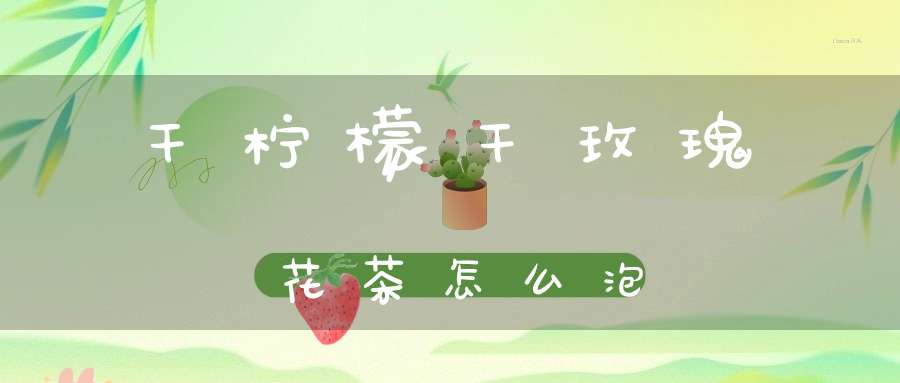 干柠檬干玫瑰花茶怎么泡