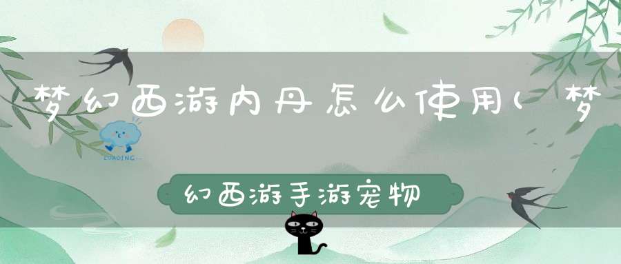 梦幻西游内丹怎么使用(梦幻西游手游宠物内丹详细科普宠物内丹怎么获得)