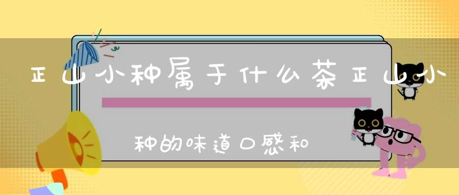 正山小种属于什么茶正山小种的味道口感和特点(正山小种是什么茶)