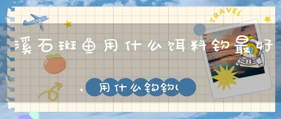 溪石斑鱼用什么饵料钓最好,用什么钩钓(钓石斑鱼一般用什么鱼饵)