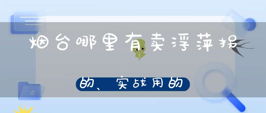 烟台哪里有卖浮萍拐的、实战用的