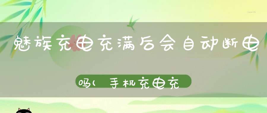 魅族充电充满后会自动断电吗(手机充电充满了会自动停止吗)